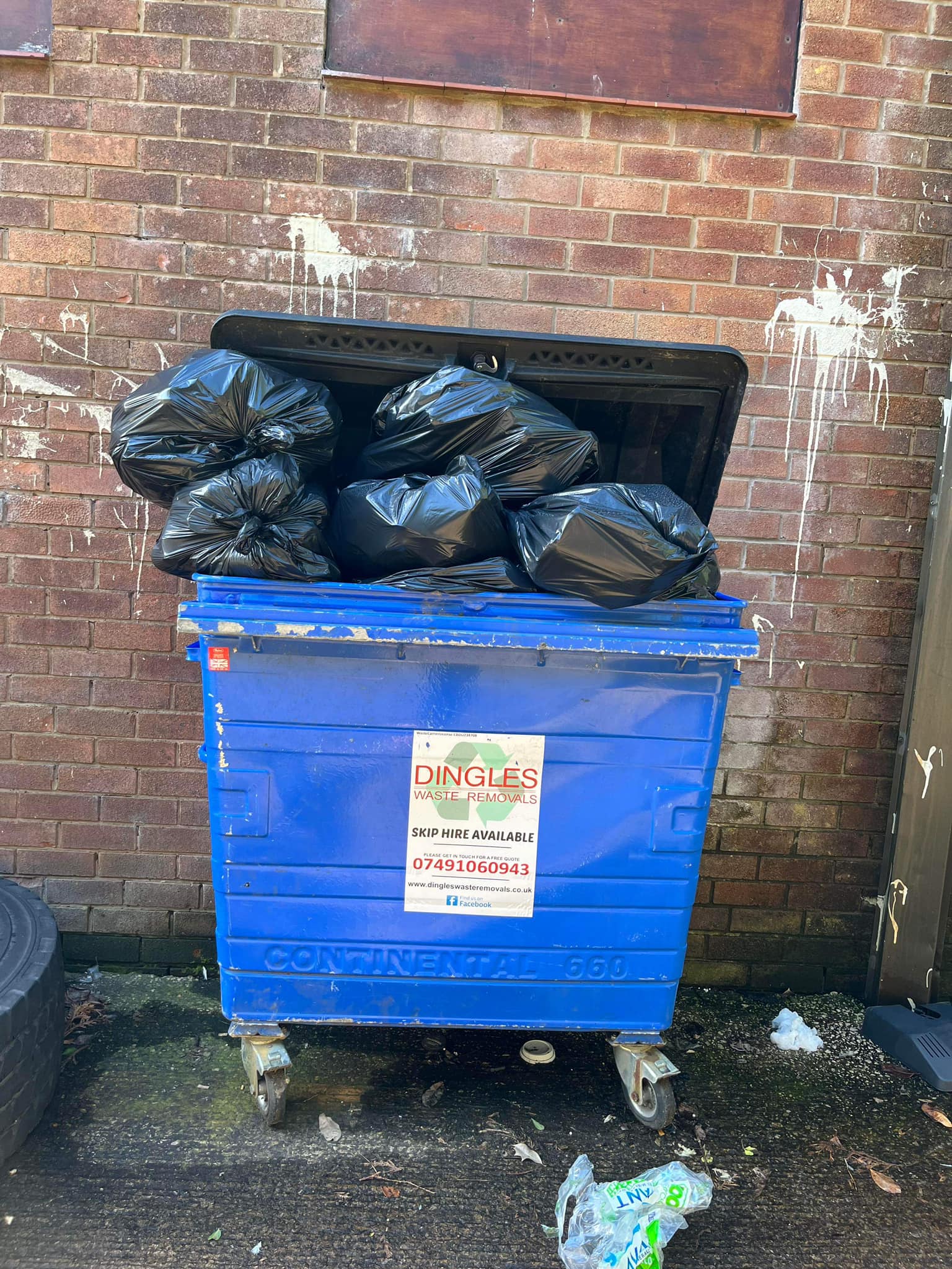 Bin Collections Darwen Dingles Waste Removals 07491060943