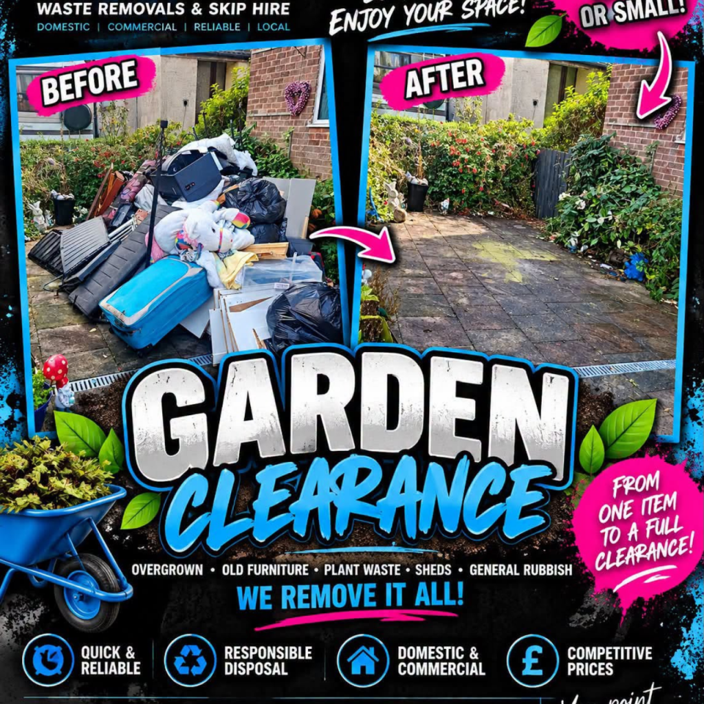 Garden Clearances Oswaldtwistle
